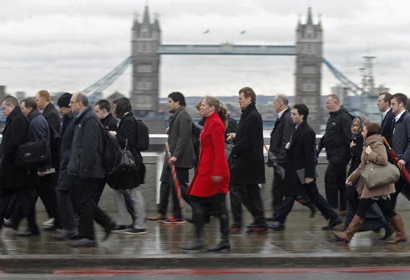 © Reuters. U.K. GDP unrevised as expected