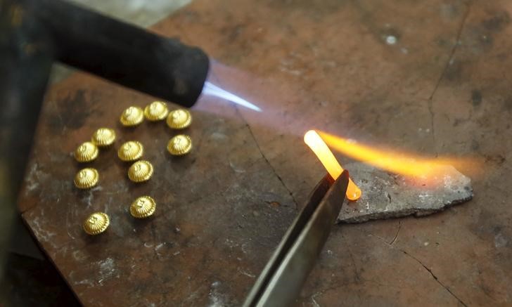 Futuros do ouro em alta durante a sessão Asiática