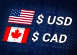Forex - USD/CAD down in U.S. trade