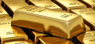 Золото отскочило от месячного минимума перед данными США