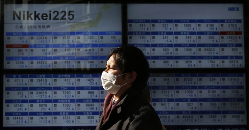 © Reuters. الاسهم اليابانية تقفز في التعاملات الصباحية بدعم من بيانات اقتصادية صينية