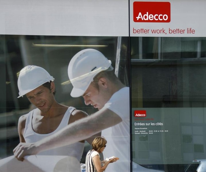 Adecco compte atteindre son objectif de marge en 2015