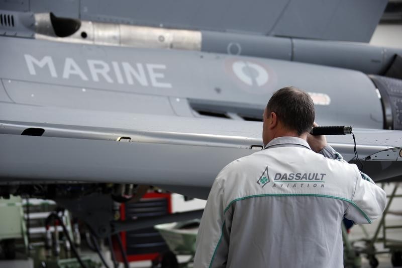 Le chiffre d'affaires 2014 de Dassault Aviation en baisse de 20%
