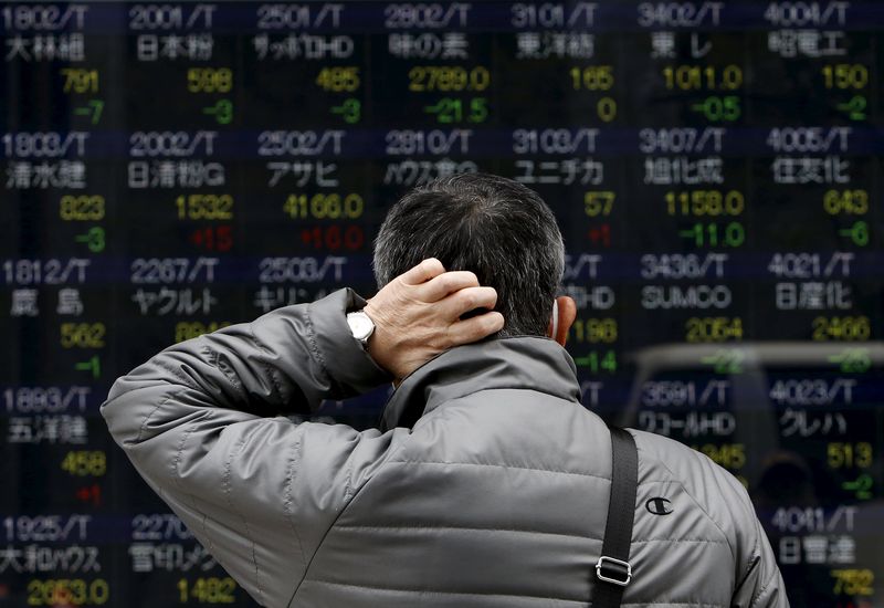 © Reuters. مؤشر نيكي الياباني يتراجع وسط تعاملات متقلبة وجني للأرباح