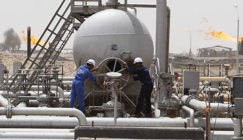 © Reuters. مسؤول: ارتفاع متوسط صادرات النفط العراقية من الجنوب إلى 3.364 مليون ب/ي في ابريل